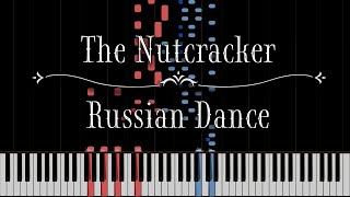 The Nutcracker  Russian DanceTrepak Tchaikovsky Piano Tutorial [upl. by Tezile177]