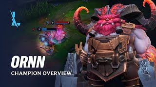 Ornn Champion Overview  Gameplay  League of Legends Wild Rift [upl. by Procto]