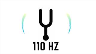 110 Hz Pure Tone Frequency  1 Hour [upl. by Teews]