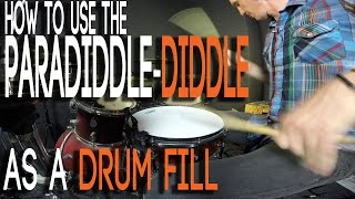 The ParadiddleDiddle Drum Fill Chop EASY [upl. by Ynittirb]