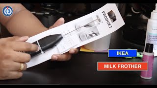 IKEA MILK FROTHER Review amp Battery Installation [upl. by Wake]