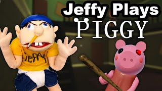 Jeffy Plays Piggy on ROBLOX  SUPER SCARY [upl. by Trudi]