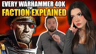 Reacting to EVERY FACTION IN WARHAMMER 40K by Bricky  Part 1 [upl. by Jennee674]