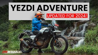 2024 Yezdi Adventure First Ride Review  A MuchNeeded Update  ZigWheels [upl. by Noral]