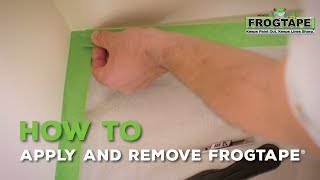 How to Apply and Remove FrogTape® [upl. by Litsyrk]