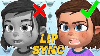 IMPROVE Your Lip Sync Animation in 3 Steps [upl. by Nylakcaj]