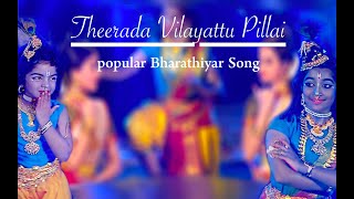 Theerada Vilayattu Pillai  popular Bharathiyar song  Sridevi Nrithyalaya  Bharathanatyam Dance [upl. by Sajovich]