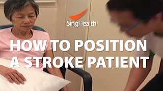 How To Position A Stroke Patient [upl. by Ennaid735]