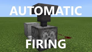 Minecraft Automatic Dispenser Tutorial [upl. by Ycnalc366]