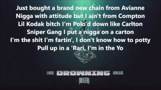 A Boogie  Drowning Lyrics [upl. by Limbert689]