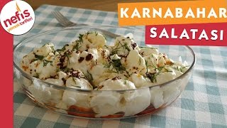 Karnabahar Salatası  Salata Tarifi  Nefis Yemek Tarifleri [upl. by Hein]