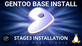 Gentoo Linux Stage3 Base Install [upl. by Gilcrest691]