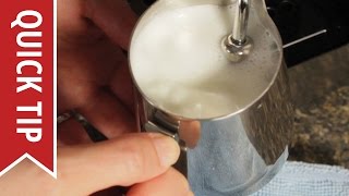 How to AutoFroth Milk for Lattes [upl. by Sara-Ann]