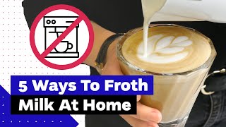 How To Froth Milk At Home Best Milk Frothers Review [upl. by Annay]