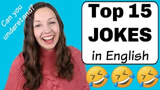 Top 15 Jokes in English Can you understand them [upl. by Fritzsche]