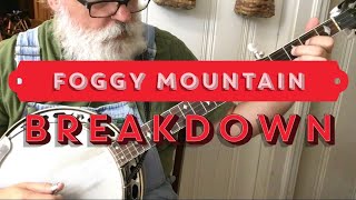 Learn to Play  Foggy Mountain Breakdown  Bluegrass Banjo [upl. by Omrelliug452]