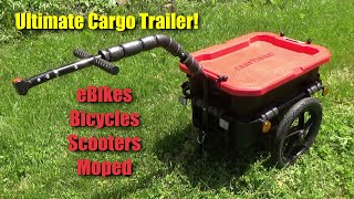 Ultimate Bike Cargo Trailer  eBikes bicycles Scooters Mopeds [upl. by Alethea844]