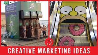 47 Creative Marketing and Guerilla Marketing Ideas Slideshow [upl. by Gerg494]