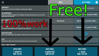 How to get RFS Real Flight Simulator Pro Free Tutorial [upl. by Isabel286]