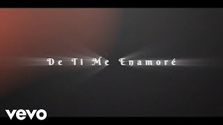 Banda El Recodo De Cruz Lizárraga  De Ti Me Enamoré Lyric Video [upl. by Terej477]