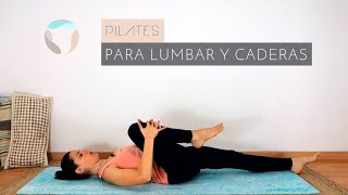 ▶ CUIDA tus CADERAS y la zona LUMBAR con esta CLASE DE PILATES🚑 [upl. by Joelle]