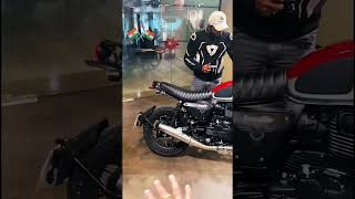 2022 Yezdi Scrambler Exhaust Sound [upl. by Pierrepont]