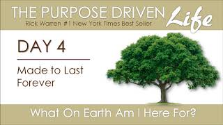 Purpose Driven Life  Day 4 [upl. by Ayaros]