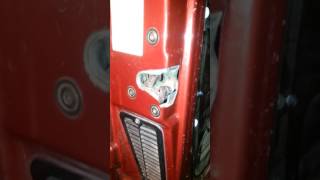 Chevy K1500 outside door latch trick [upl. by Mortimer262]