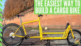 Tutorial The easiest way to Build a Cargo Bike officine  recycle [upl. by Shuping]