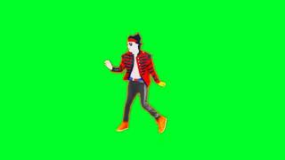 Just Dance 4 Moves Like Jagger  GreenScreen Extract [upl. by Malin160]