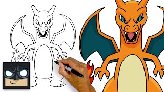 How To Draw Charizard  Pokemon [upl. by Eneloc922]