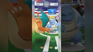 Pokémon Go  Charizard Vs Blastoise The Ultimate Battle [upl. by Eardna]