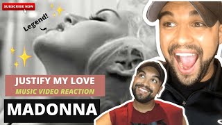 MADONNA  JUSTIFY MY LOVE OFFICIAL MUSIC VIDEO REACTION [upl. by Ainotna]