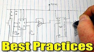 How to draw an electronic schematic [upl. by Asinla475]