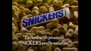 1988 Snickers Really Satisfies You Commercial [upl. by Gnas]