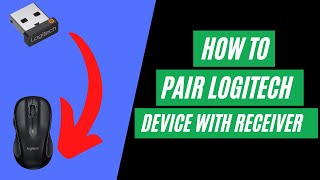 Logitech unifying receiver pairing [upl. by Grindle570]