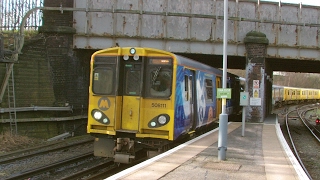 Half an Hour at 216  Birkenhead North Station 1022017  Class 507 508 terminus [upl. by Pohsib]