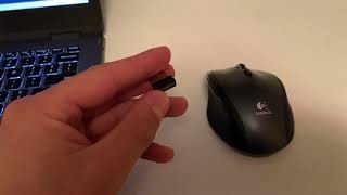 How to Pair Logitech Mouse or Keyboard to USB Receiver [upl. by Aed]