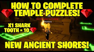 How to complete Temple Puzzles  Fishing Simulator [upl. by Eryn431]