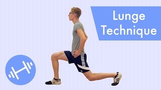 How to do the perfect LUNGE technique and common mistakes [upl. by Icram]