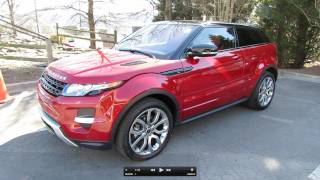 2012 Range Rover Evoque Coupe Pure Plus Dynamic Start Up Exhaust and In Depth Tour [upl. by Farkas]