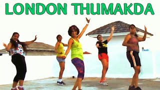 London Thumakda  Queen 2014  Zumba® Cardio Routine by Vijaya [upl. by Ahsiuqet]