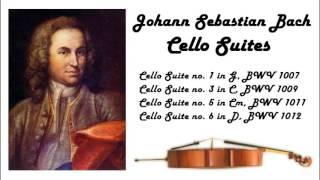 Johann Sebastian Bach  Cello suites in 432 Hz great for reading or studying [upl. by Sidnal]