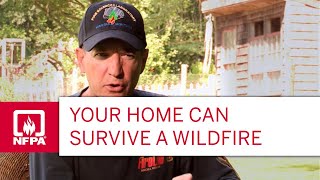 Your Home Can Survive a Wildfire [upl. by Adnuahsar]