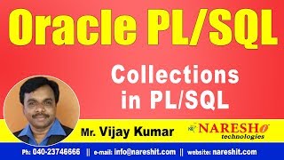 Collections in PLSQL  Oracle PLSQL Tutorial Videos  MrVijay Kumar [upl. by Nerrag]