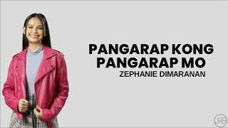 PANGARAP KONG PANGARAP MO  ZEPHANIE DIMARANAN Idol Philippines [upl. by Annawt]