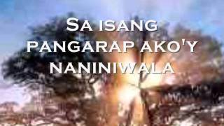 Patuloy Ang Pangarap by Angeline Quinto with lyrics [upl. by Ruyam]