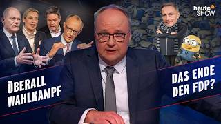 WahlkampfEndspurt  Die FDP kämpft ums Überleben  Gift im Meeresschaum  heuteshow vom 14022025 [upl. by Samled]