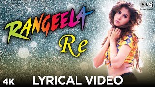 Rangeela Re Lyrical Rangeela  A R Rahman  Asha Bhosle  Aamir Khan Urmila Jackie [upl. by Deeann]