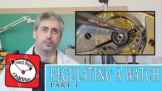 How to regulate a mechanical watch  watch repair tutorial [upl. by Madelin557]